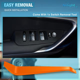 Nilight Power Master Window Switch Replacement for 2007-2016 GMC Acadia | for 2007 2008 2009 2010 2011 2012 2013 2014 2015 2016 GMC Acadia Driver Side Switch w/Removal Tool 20945224 901994, view 3