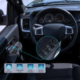 Nilight Power Master Window Switch w/Black Bezel for 2002-2010 Dodge Ram | 2002 2003 2004 2005 2006 2007 2008 2009 2010 Dodge Ram 1500 2500 3500 4500 5500 2001-2004 Dodge Dakota Durango 68171680AA, view 6