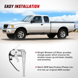 Nilight Power Window Regulator with Motor Assembly Replacement for Ford Ranger 2011-1993, Front Driver Side, 741-831, view 6