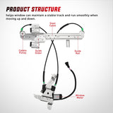 Nilight Power Window Regulator with Motor Rear Driver Side,Compatible with Cadillac Escalade/Chevy Tahoe/GMC Yukon 2002 2003 2004 2005 2006,Rear Left,748-228, view 6