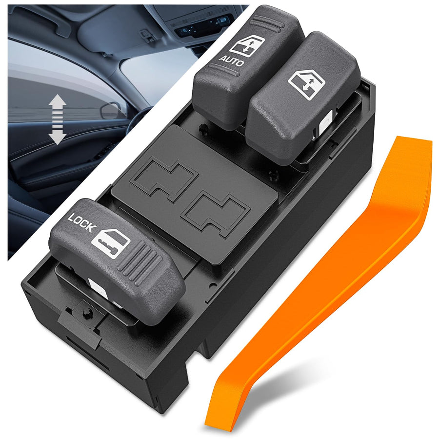 Nilight Power Window Switch for 1995-2005 Chevy/GMC 15151356 901048 | for 1995 1996 1997 1998 1999 2000 2001 2002 2003 2004 2005 Chevrolet Blazer C1500 K1500 S10 Silverado GMC Jimmy Sonoma Yukon