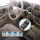 Nilight Power Window Switch for 1995-2005 Chevy/GMC 15151356 901048 | for 1995 1996 1997 1998 1999 2000 2001 2002 2003 2004 2005 Chevrolet Blazer C1500 K1500 S10 Silverado GMC Jimmy Sonoma Yukon, view 3
