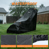 Nilight Push Lawn Mower Cover 75 Inch, Waterproof Walk Behind Mower Cover | 420D Heavy Duty Fabric, All-weather & UV Protection, view 4