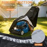 Nilight Push Lawn Mower Cover 87 Inch, Waterproof Walk Behind Mower Cover | 420D Heavy Duty Fabric, All-weather & UV Protection, view 5