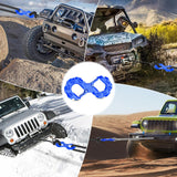 Nilight Quick Release S-Tow Shackle Hook – Heavy Duty Off-Road Recovery Hook, Fits Winch Rope & Recovery Strap, 11,000 LBS Working Load, for Jeep, SUV, ATV, Trailers, Blue, view 5