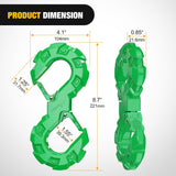 Nilight Quick Release S-Tow Shackle Hook – Heavy Duty Off-Road Recovery Hook, Fits Winch Rope & Recovery Strap, 11,000 LBS Working Load, for Jeep, SUV, ATV, Trailers, Forged Steel, Green, view 3