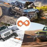 Nilight Quick Release S-Tow Shackle Hook – Heavy Duty Off-Road Recovery Hook, Fits Winch Rope & Recovery Strap, 11,000 LBS Working Load, for Jeep, SUV, ATV, Trailers, Forged Steel, Orange, view 5