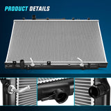Nilight Radiator for Acura MDX V6 3.5L 2003 2004 2005 2006, Honda Pilot V6 3.5L 2005-2008 Automatic Transmission, Engine Coolant Radiator Replace# 19010RDJA51, 19010RDJA52, view 3