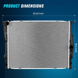 Nilight Radiator for BMW 128i 2008 2009 2010 2011 2012 2013, 325i, 328i 2007-2013, 328i xDrive 2009-2013, 330Ci 330i 330xi L6 3.0L 2006 Only Auto Trans, view 4