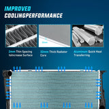 Nilight Radiator for BMW 128i 2008 2009 2010 2011 2012 2013, 325i, 328i 2007-2013, 328i xDrive 2009-2013, 330Ci 330i 330xi L6 3.0L 2006 Only Auto Trans, view 5
