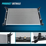 Nilight Radiator for Chevrolet Silverado 2500 HD 3500 HD, GMC Sierra 2500 HD 3500 HD 2011 2012 2013 2014 2015 2016 2017 2018 2019 Automatic Transmission, view 3