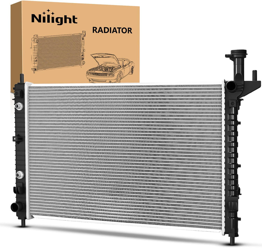 Nilight Radiator for Chevy Traverse 2009 2010 2011 2012 2013 2014 2015 2016 2017,GMC Acadia 2007-2016, Buick Enclave 2008-2017, Outlook 2007-2010 V6 3.6L, Automatic Trans