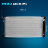 Nilight Radiator for Ford F150 1999 2000 2001 2002 2003 2004, F-250 F-350 1999-2003, Expedition Lincoln Navigator 4.2L 4.6L 5.4L 1999-2001, view 4