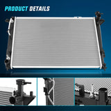 Nilight Radiator for Hyundai Santa Fe 2010 2011 2012 2013 2014 2015 2016 2017 2018, Santa Fe XL 2013-2019, Kia Sorento 2011-2015 2.4L 3.3L 3.5L, view 3