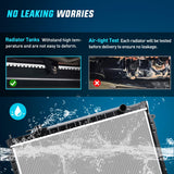 Nilight Radiator for Tacoma 2.7L L4 3.4L V6 Base DLX Pre Runner SR5 1995 1996 1997 1998 1999 2000 2001 2002 2003 2004, view 6