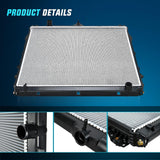 Nilight Radiator for Toyota Tundra 2007-2014 2015 2016 2017 2018 2019 2020 V8 5.7L, Sequoia 2008 2009 2010 2011 2012 2013 V8 4.6L, Replace# 13549, view 3