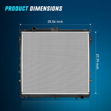 Nilight Radiator for Toyota Tundra 2007-2014 2015 2016 2017 2018 2019 2020 V8 5.7L, Sequoia 2008 2009 2010 2011 2012 2013 V8 4.6L, Replace# 13549, view 4