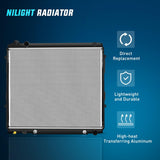 Nilight Radiator for Toyota Tundra 4.7L V8 2004 2005 2006, Sequoia 2001 2002 2003 2004 2005 2006 2007, view 2