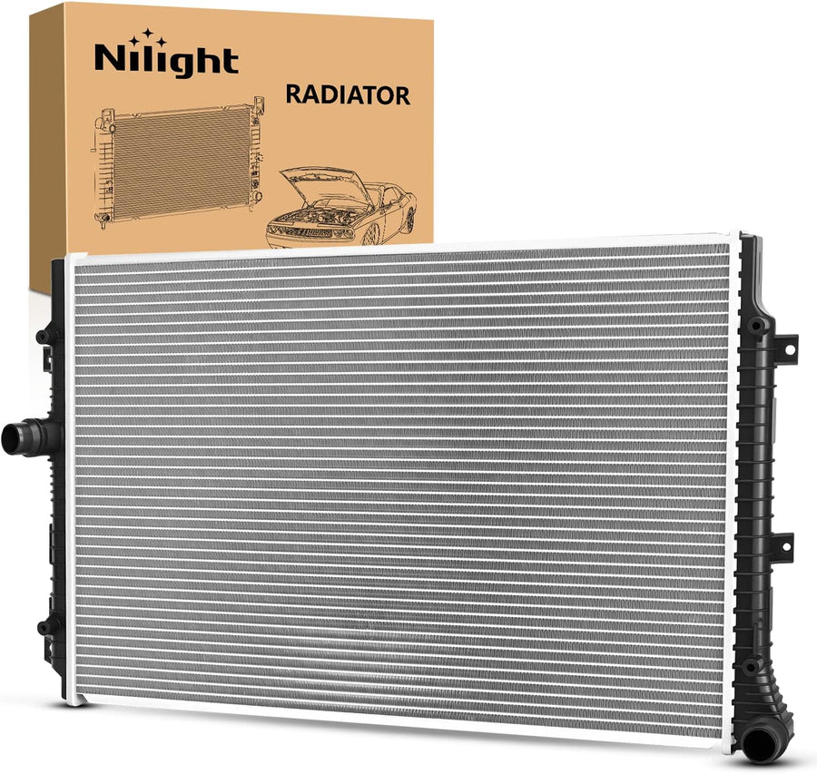 Nilight Radiator for Volkswagen Jetta 2013 2014 2015 2016 2017 2018, Beetle 2014-2017, Passat 2018-2019 L4 1.8L 2.0L, Replace# 5C0121251H
