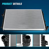 Nilight Radiator for Volkswagen Jetta 2013 2014 2015 2016 2017 2018, Beetle 2014-2017, Passat 2018-2019 L4 1.8L 2.0L, Replace# 5C0121251H, view 3