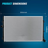 Nilight Radiator for Volkswagen Jetta 2013 2014 2015 2016 2017 2018, Beetle 2014-2017, Passat 2018-2019 L4 1.8L 2.0L, Replace# 5C0121251H, view 4