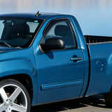 Nilight Rain Guards for 2007-2013 Chevy Silverado GMC Sierra 1500 | For 2007-2014 Silverado Sierra 2500HD 3500HD Standard Cab, Tape-On Window Visors Smoke, 2PCS, view 6