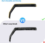 Nilight Rain Guards for 1996-2025 Chevrolet Express Van/GMC Savana Vent Window Visors 2016 2017 2018 2019 2020 2021 2022 2023 2024 2025, Original Window Deflectors-2PCS, view 5