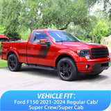 Nilight Rain Guards for Ford F150 2021 2022 2023 2024 Regular Cab/Super Crew/Super Cab, Vent Window Visors, Original Window Deflectors-2PCS, view 4