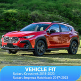 Nilight Vent Window Visors for Crosstrek 2018-2023 Impreza Hatchback 2017 2018 2019 2020 2021 2022 2023, in-Channel Rain Guards, Original Window Deflectors-4PCS, view 5