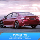 Nilight Window Rain Guards for Toyota Camry 2018 2019 2020 2021 2022 2023 2024 Vent Window Visors, Window Deflectors-4PCS, view 4