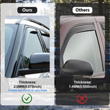 Nilight Window Rain Guards for Toyota Camry 2018 2019 2020 2021 2022 2023 2024 Vent Window Visors, Window Deflectors-4PCS, view 5