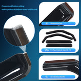 Nilight Rain Guards for Ford Bronco Sport 2021 2022 2023 2024 Original Window Deflectors,Vent Window Visors-4PCS, view 2