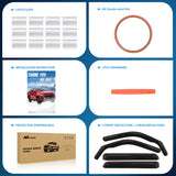 Nilight Rain Guards for Ford Bronco Sport 2021 2022 2023 2024 Original Window Deflectors,Vent Window Visors-4PCS, view 6