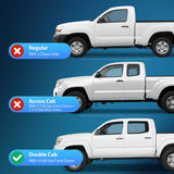 Nilight Rain Guards for Toyota Tacoma Double Cab 2005-2015 2010 2011 2012 2013 2014 2015, Out-Channel Window Visors Vent Wind Deflectors-4PCS, view 5