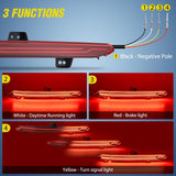 Nilight Rear Bumper Tail Light Compatible with 2018 2019 2020 2021 2022 Honda Accord 10th Red Lens LED Reflector Rear Bumper Lamps Brake Turn Signal Sequential Flashing Driving Taillights Replacement, view 3