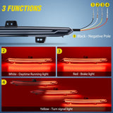 Nilight Rear Bumper Tail Light Compatible with 2018 2019 2020 2021 2022 Honda Accord 10th Smoke Lens LED Reflector Rear Bumper Lamp Brake Turn Signal Sequential Flashing Driving Taillights Replacement, view 3