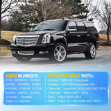 Nilight Rear Hatch Struts 6156 for Cadillac Escalade 2007-2014 ESV, Tailgate Lift Supports Rear Door Shocks 23 Inch for Chevy Suburban 1500/2500 Tahoe 2007-2014, GMC Yukon 1500/2500 XL 2007-2014, 2PCS, view 3