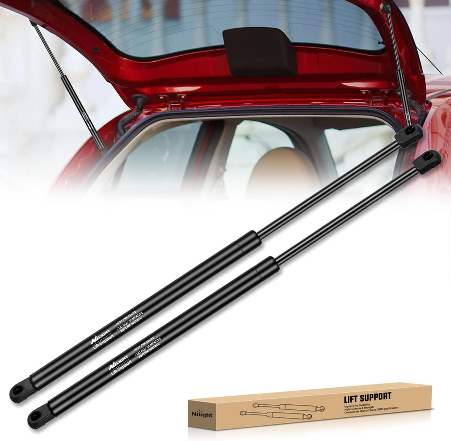 Nilight Rear Hatch Struts 6648 for Honda Pilot 2009-2015, Tailgate Lift Supports Rear Door Shocks 21 Inch, 2PCS Set Rod