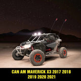 Nilight Rear Pillar Flag Antenna Mounts For 2017-2021 Can-am Maverick X3, view 4