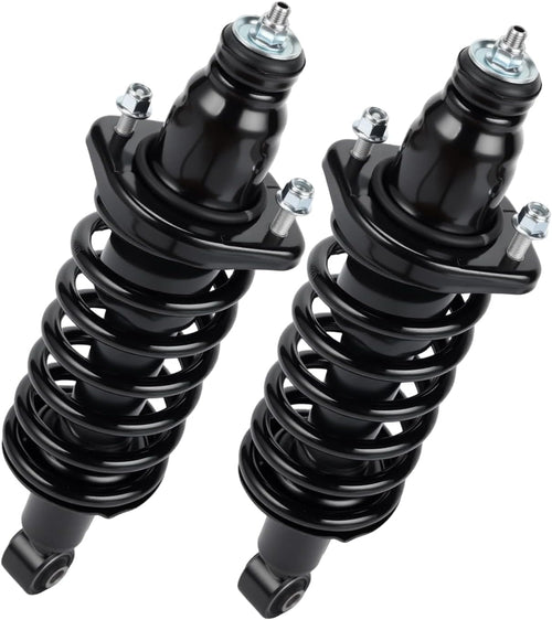 Nilight Rear Struts and Shocks Complete Assembly Kit with Coil Spring - Pair Fit for Honda Civic 2001 2002 2003 2004 2005 Rear Shock Absorber and Strut Assembly Replacement OE# 171340L 171340R, 2PCS