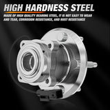 Nilight Rear Wheel Bearing and Hub Assembly for Chevy Equinox 2010 2011 2012 2013 2014 2015 2016, GMC Terrain 2010–2016, 5 Lug W/ABS 512440-2pack, view 2