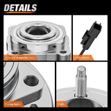Nilight Rear Wheel Bearing and Hub Assembly for Chevy Equinox 2010 2011 2012 2013 2014 2015 2016, GMC Terrain 2010–2016, 5 Lug W/ABS 512440-2pack, view 6