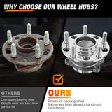 Nilight Rear Wheel Bearing and Hub Assembly for Jeep Patriot 2007-2017, Compass 2007–2016 & 2017 MK (FWD), Dodge Caliber 2007–2012, Avenger 2008-2014, Chrysler 200 2011-2014, 512332-2Pack, view 5