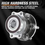 Nilight Rear Wheel Bearing and Hub Assembly for Subaru Forester 2014 2015 2016 2017 2018, Impreza 2012-2019 2020-2021, Crosstrek 2016-2021, XV Crosstrek 2013-2015 with 5-Lug, OEM 512518, view 5