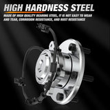 Nilight Rear Wheel Hub and Bearing Assembly for Dodge Grand Caravan 2008 2009 2010 2011 2012, Chrysler Town & Country 2008-2012, VW Routan 2009-2012, 5 Lugs w/ABS-512360 2Pack, view 2