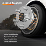 Nilight Rear Wheel Hub and Bearing Assembly for Toyota Corolla 2003 2004 2005 2006 2007 2008, Matrix 2003-2008, Celica 2000-2005 & Pontiac Vibe 2003-2008, FWD 512216-2Pack, view 3