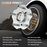 Nilight Rear Wheel Hub Bearing Assembly for Nissan Altima 2007-2014 2015 2016 2017 2018, Murano 2015-2016, Maxima 2009-2019, Pathfinder 2013-2019, Infiniti JX35, FWD 5 Lugs-512388 2Pack, view 6
