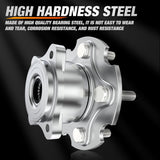 Nilight Rear Wheel Hub Bearing Assembly for Toyota RAV4 2006-2013 2014 2015 2016 2017 2018 4WD, Lexus NX300h 2015-2019, NX200t 2015-2017, NX300 2018-2019 AWD, 5 Lugs-512374 2Pack, view 5