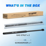 Nilight Rear Window Glass Struts 4365 for Jeep Liberty 2002-2007, Rear Shocks Gas Struts 18 Inch, 2PCS Set Rod, view 2