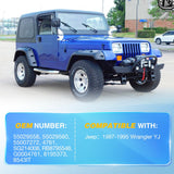 Nilight Rear Window Glass Struts 4761 for Jeep Wrangler YJ 1987-1995, Rear Shocks Gas Struts 26 Inch, 2PCS Set Rod, view 3